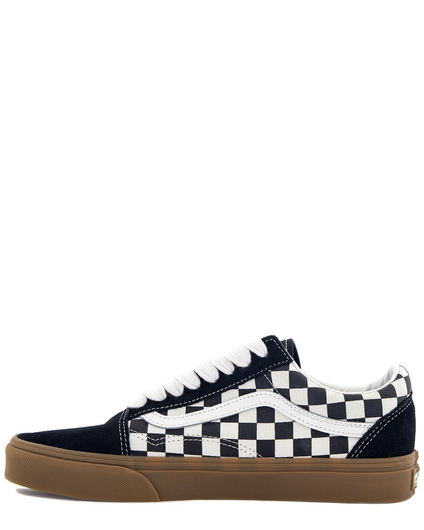 Vans Old Skool Fat Lace Checker BLA
