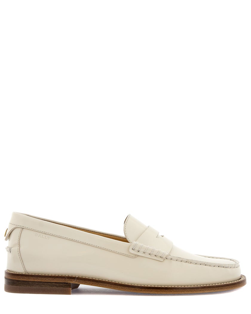 Bally Charlex-W Calf Plain Bone 50
