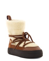 Tommy Hilfiger Lace-up faux shearling boot