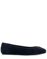 Tommy Hilfiger TH Hardware Suede Ballerina