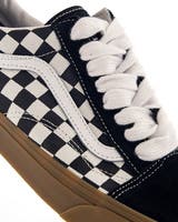 Vans Old Skool Fat Lace Checker BLA