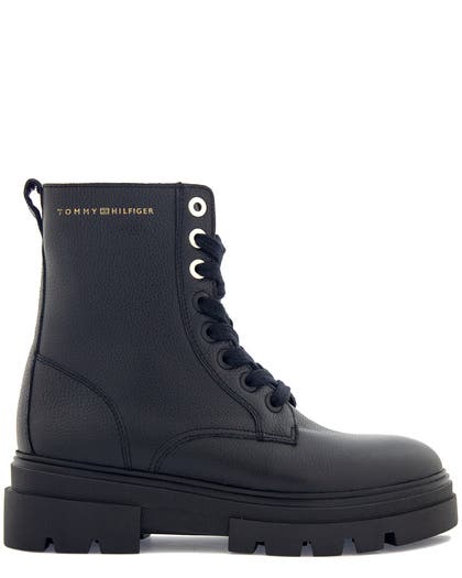 Tommy Hilfiger Bicolor leather lace-up