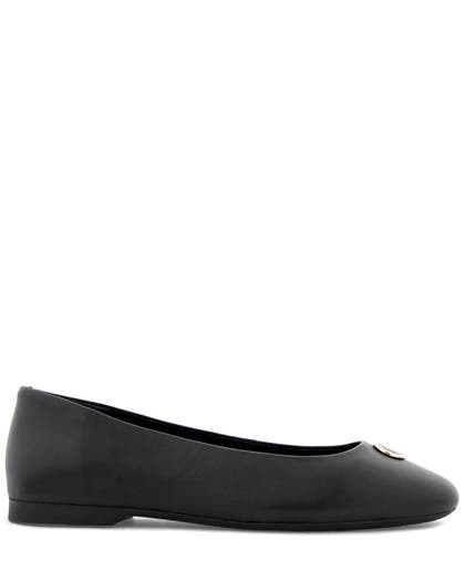Tommy Hilfiger TH Plate Leather Ballerina