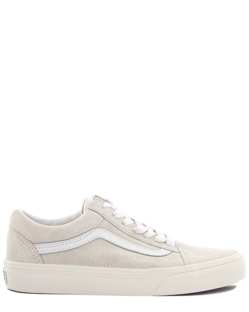 Vans Old Skool Pig Suede Blanc DE B