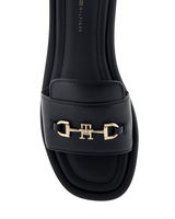 Tommy Hilfiger Leather Horsebit Mule