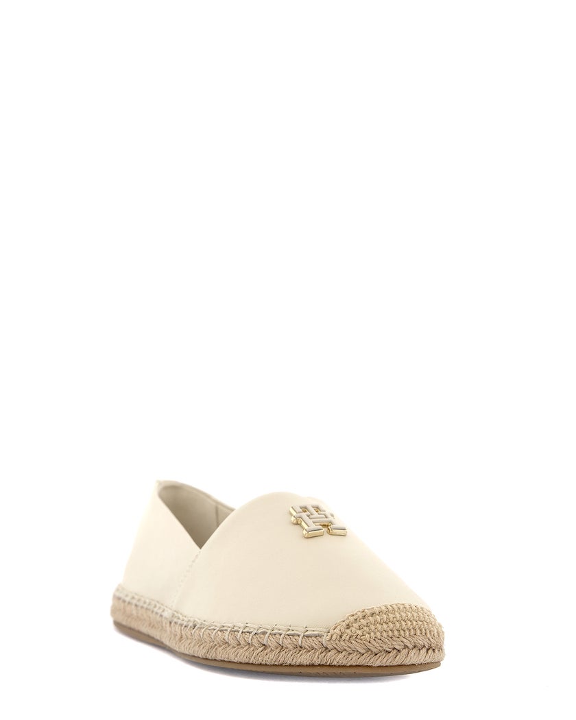 Tommy Hilfiger TH Logo Leather Espadrille