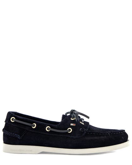 Tommy Hilfiger Hilfiger Suede Boat Shoe