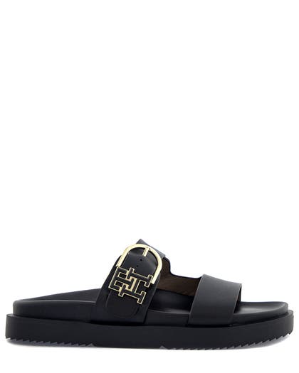 Tommy Hilfiger Leather Sporty Mule