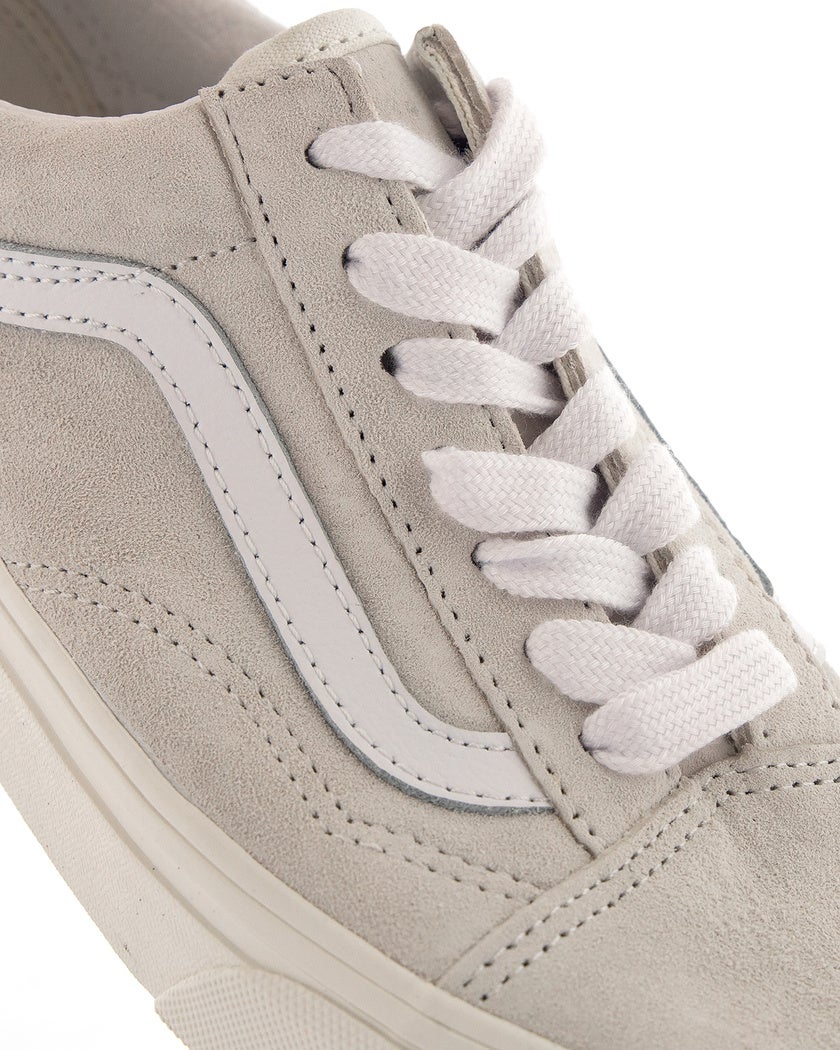Vans Old Skool Pig Suede Blanc DE B