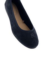 Tommy Hilfiger TH Hardware Suede Ballerina