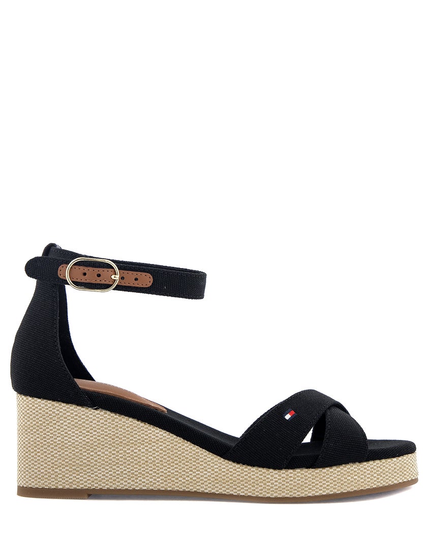 Tommy Hilfiger Flag Criss-Cros Mid Wedge Espa
