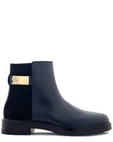 Tommy Hilfiger Logo leather mix chelsea