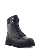 Tommy Hilfiger Cleated lace-up lthr mix mono