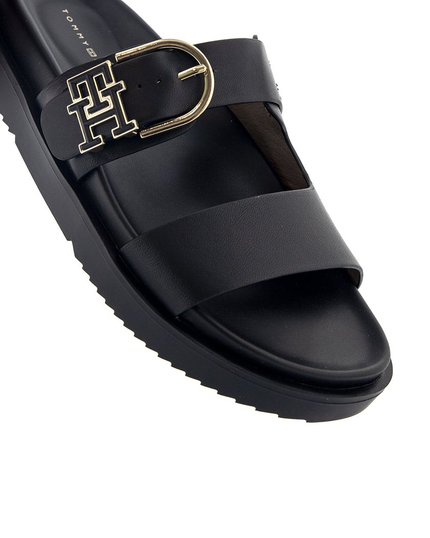 Tommy Hilfiger Leather Sporty Mule