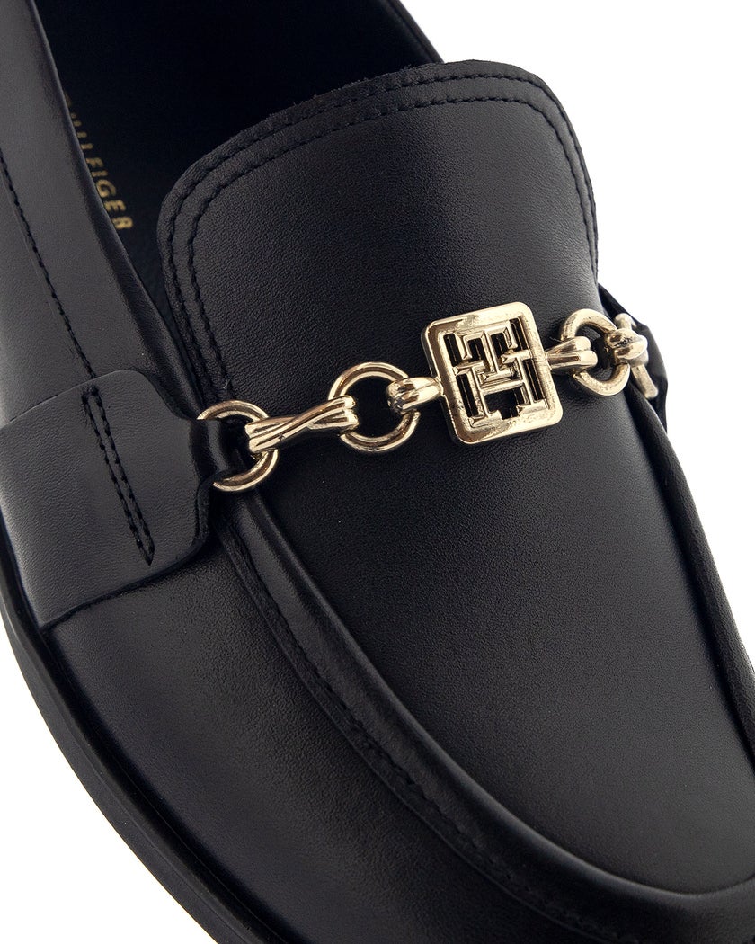 Tommy Hilfiger Chain leather loafer