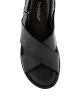 Park West Svart Sandal