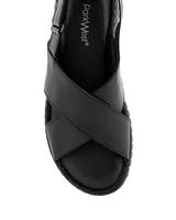 Park West Svart Sandal